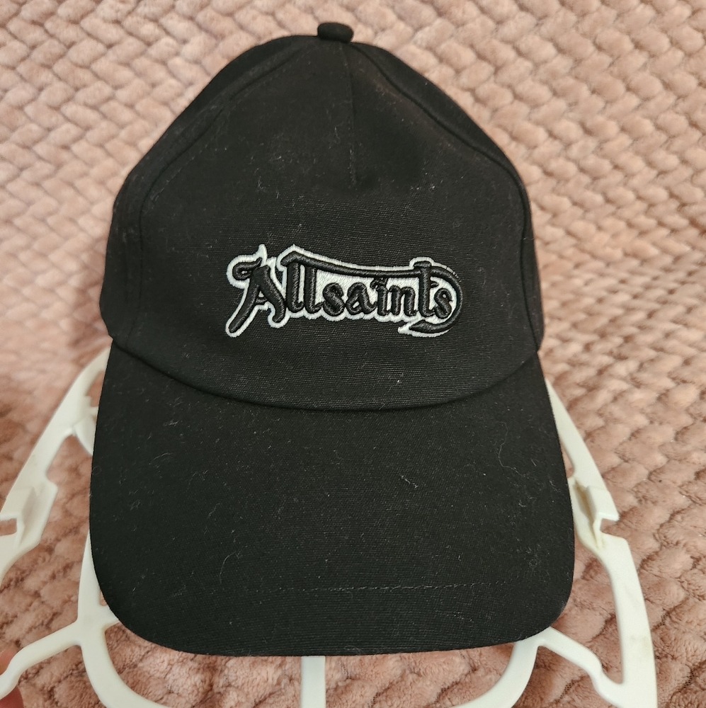 All Saints Black Cap